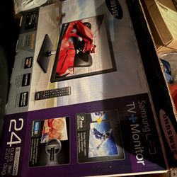 Samsung TV + Monitor 1080p 24”