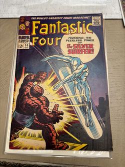 Fantastic Four #55 Marvel Comic 1966
