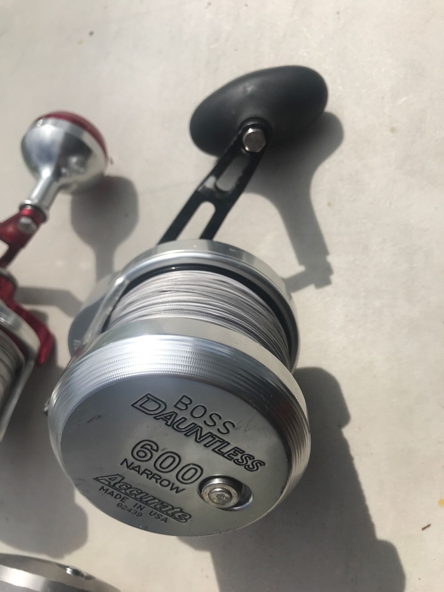 Used fishing rods and accurate dauntless reel for sale for Sale in