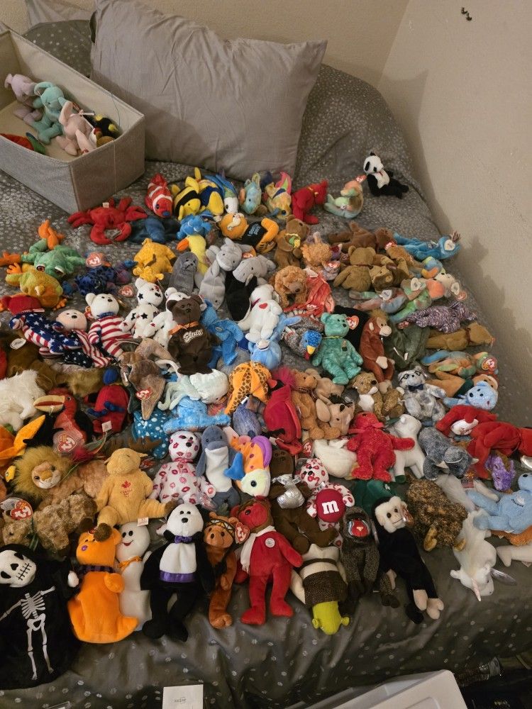 Beanie Babies $3-$20 Each