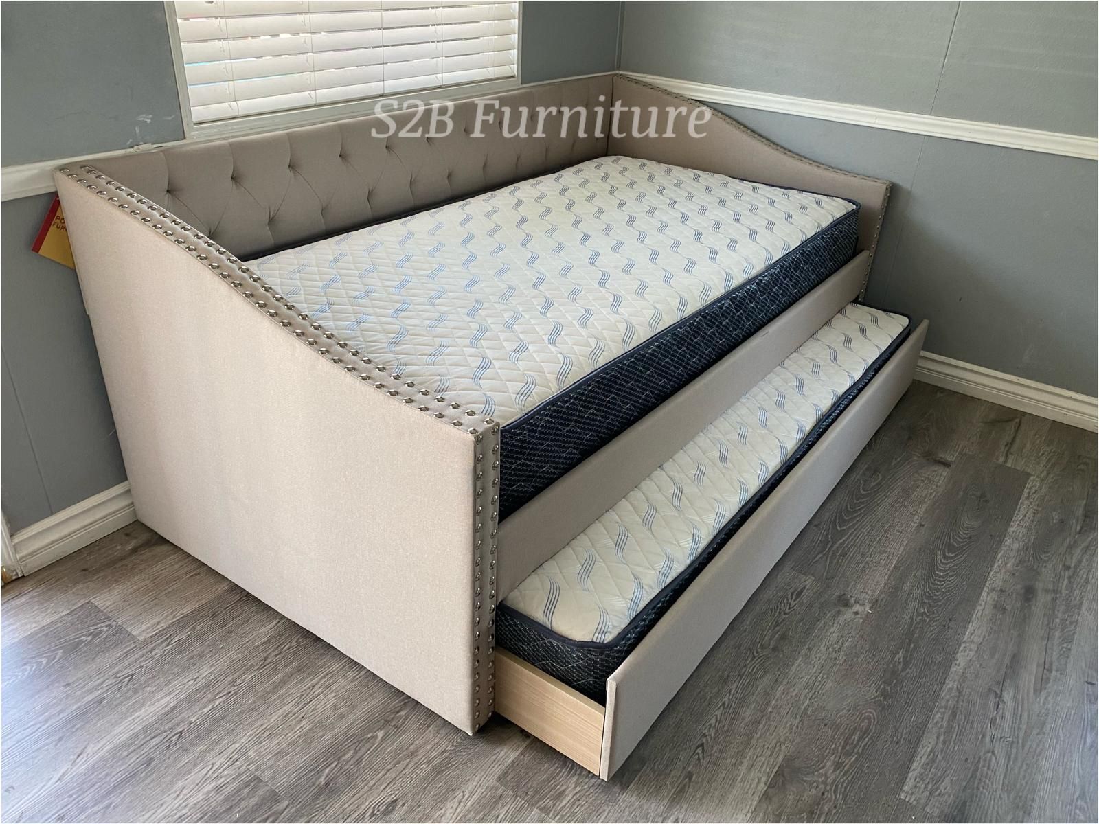 Twintwin Beige Double With Ortho Matres!!