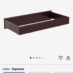 Storkcraft Changing Table Topper (Espresso Color)