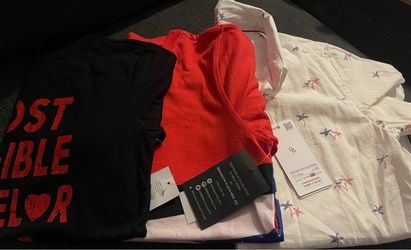 Boys new shirts 10-12