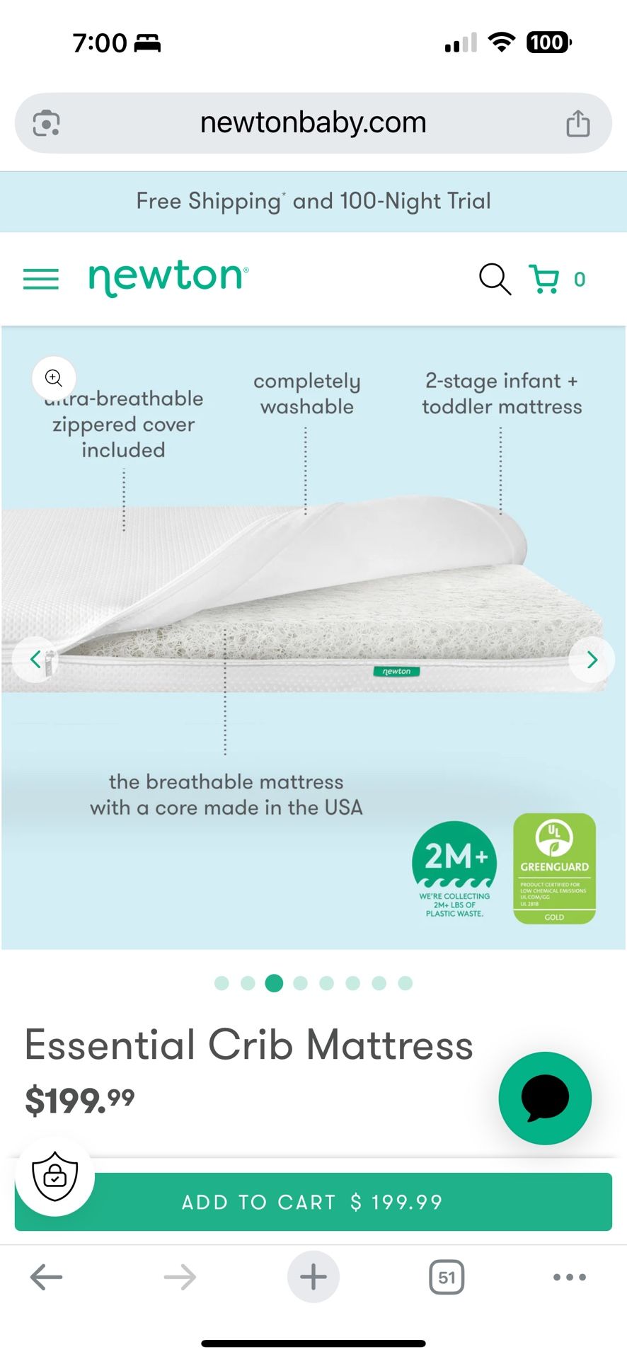 Newton Crib Mattress