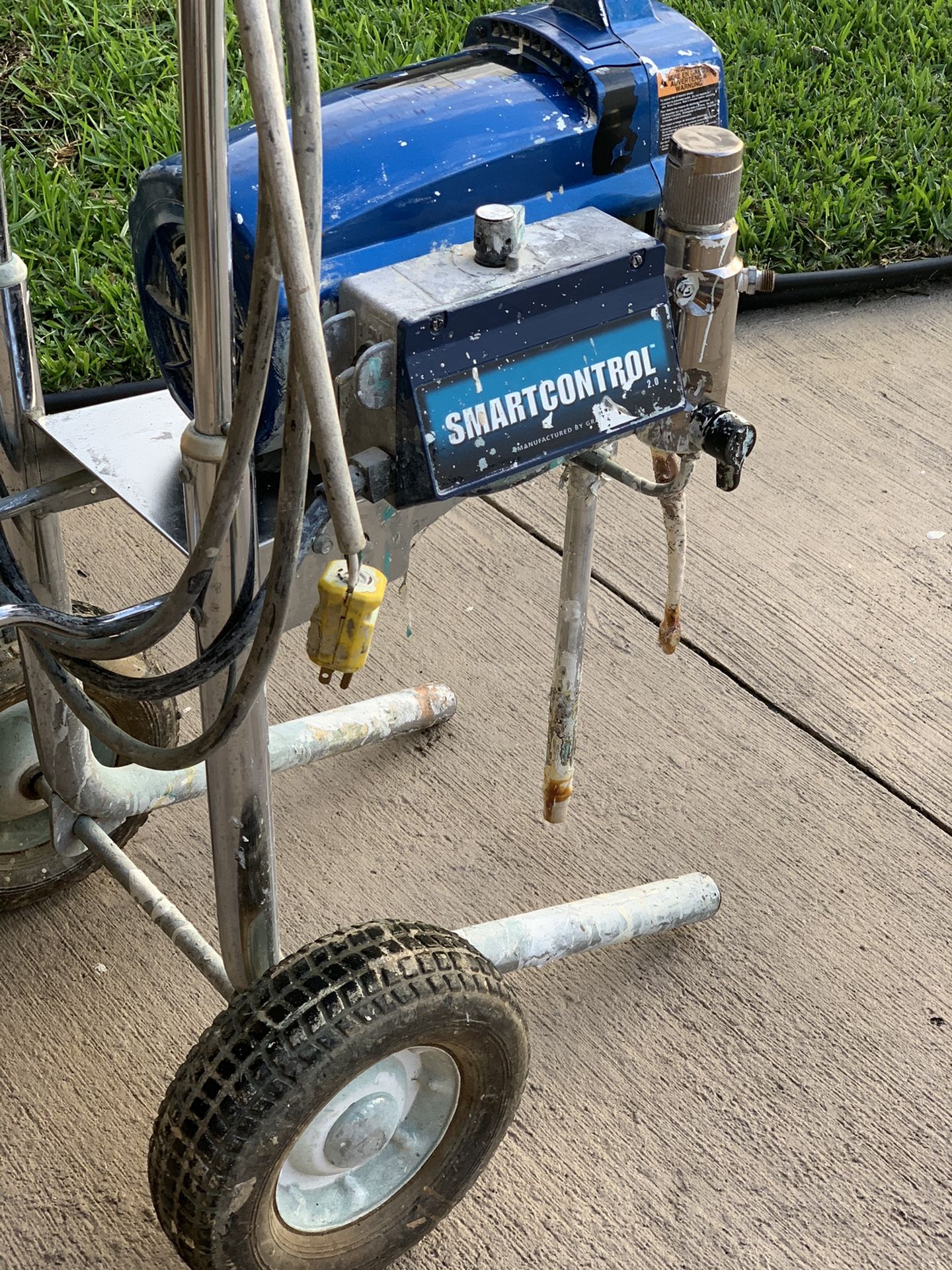 Graco 495 ultra smart Control paint sprayer Machine is not coming on