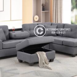 New Sectionals in a Box! Shop Now, Pay Later — No Credit Needed! Wholesale Prices Direct to You! 