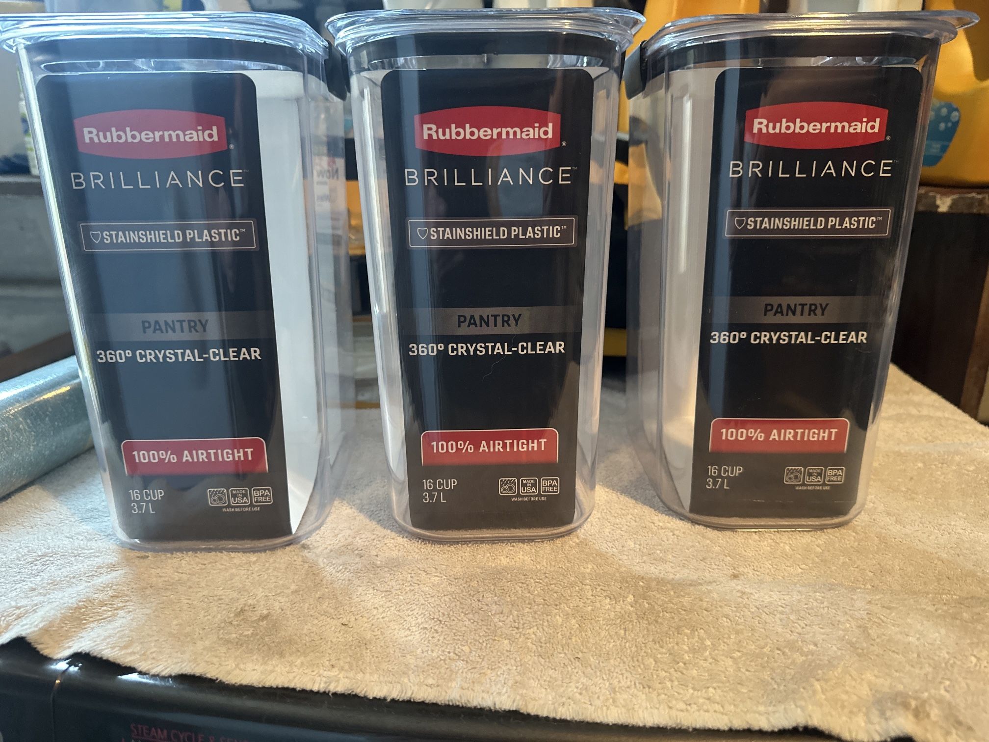 Rubbermaid 16 Cup 3.7l Airtight Container