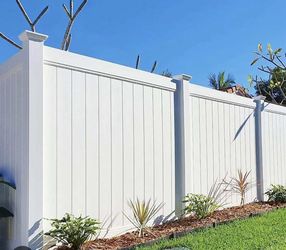 PVC  Privacy Fence Materials