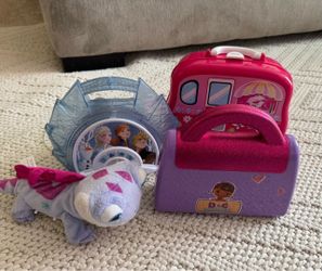 Girls toys (set of 5 toys)
