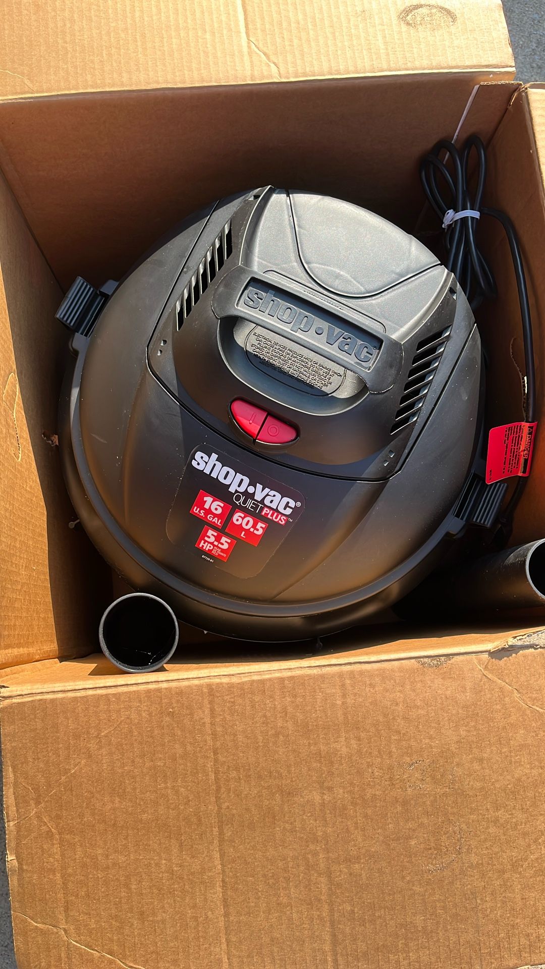 SHOP VAC Wet/Dry Vacuum #58526 New