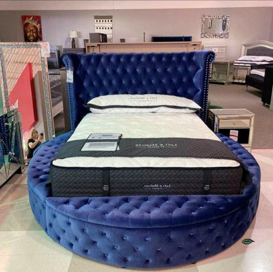 Luxus Velvet King Bed (3 Boxes)