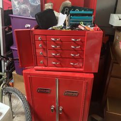 Reproduction Snap-On Tool Box Set 