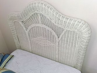 TWIN MATTRESS,  BOX SPRINGS, FRAME WITH HEAD BOARD AND LINEN