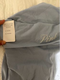 Pink Brand Blue Flare Leggings