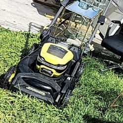 RYOBI SELF PROPEL LAWN MOWER 