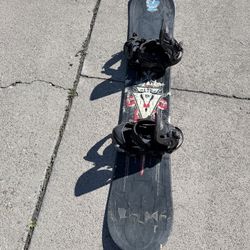 154cm Ltd Snowboard With Bindings