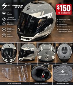 Motorcycle Helmet Scorpion EXO