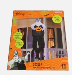 Disney ursula inflatable 6 ft tall