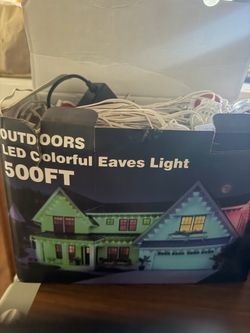 500Ft Outdoor LED Colorful Eaves Light
