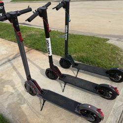 $135/each Gotrax electric scooter with charger 15.5mph 12range 250w