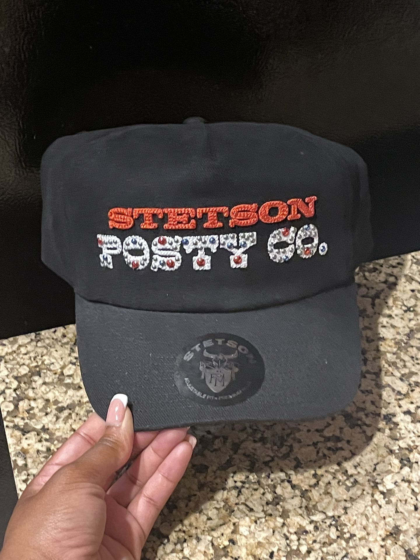 STETSON X POST MALONE STUDDED SNAPBACK HAT LIMITED RELEASE