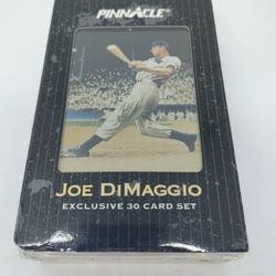 1993 Score Pinnacle Joe DiMaggio Exclusive 30 Card Set in Tin Factory Sealed NEW