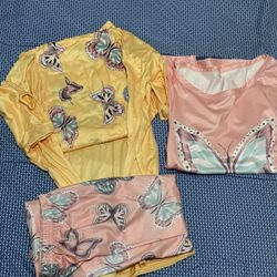 Pijamas Cómodas Mariposas Varios Colores  Varias Tallas 