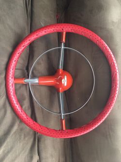 1955 Chevy belair steering wheel and horn ring