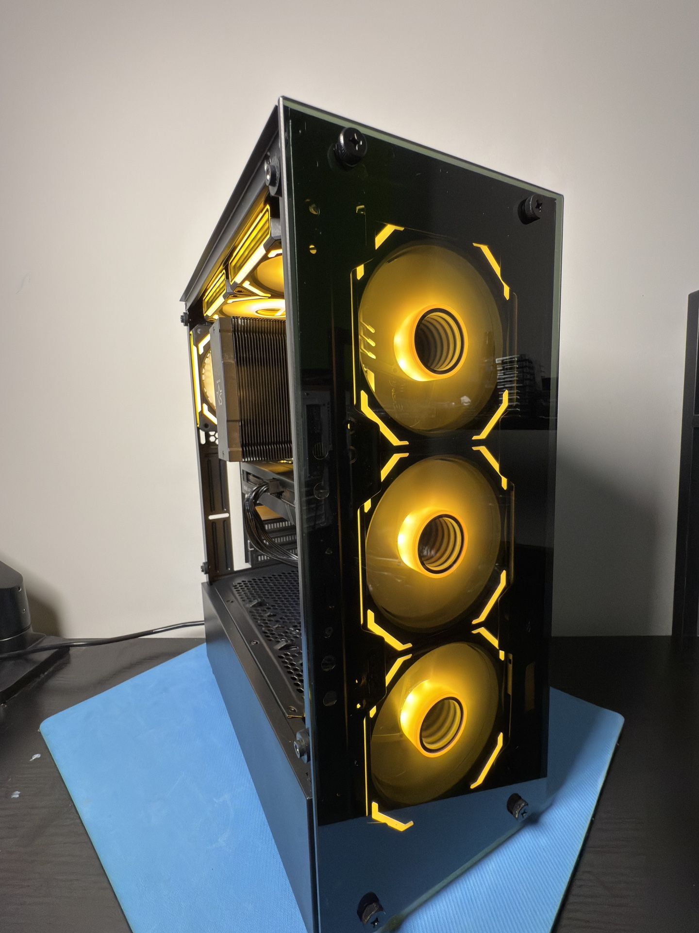 Custom Gaming PC Ryzen 7 3700X Intel Arc B580 12GB 1TB SSD Fast 1080p Desktop