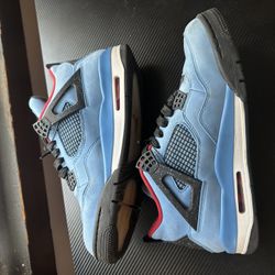 Jordan 4 Travis Scott Clean Condition