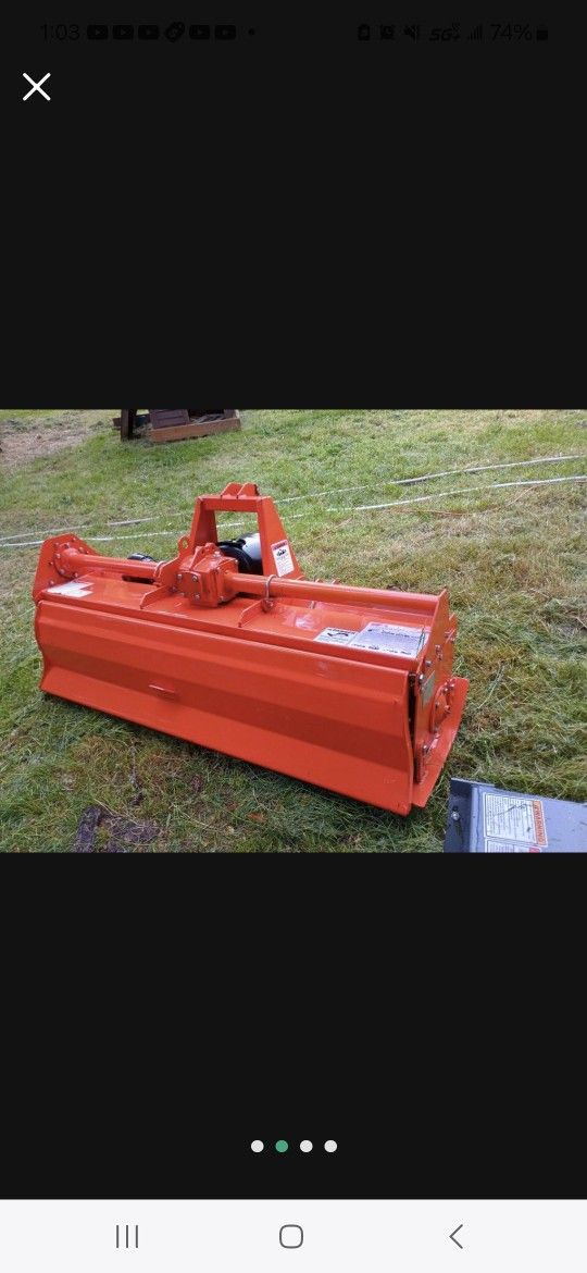60 Inch Rototiller