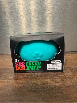 NeeDoh Funky Pup Squishy Teal