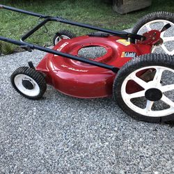 Sweet 22” Blade, large wheel mower deck
