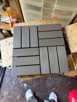 Brand new outdoor tiles