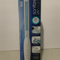 IonUV Sanitation Wand Rechargeable Fast Sanitizing UVwand 13.5” NEW