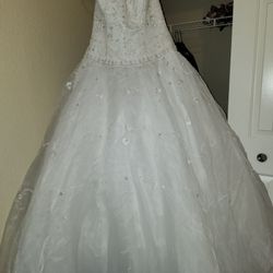 David's Bridal Wedding Dress