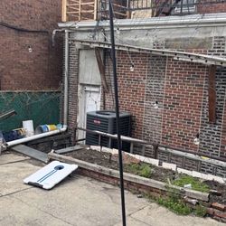 2× 12 ft Light Poles / Stands – Sturdy Metal