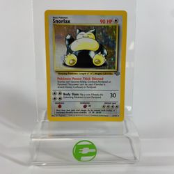 Pokémon TCG Jungle Snorlax 11 Holo English