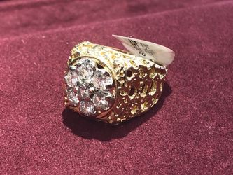 2 Karat Men’s Diamond Ring 14k Gold