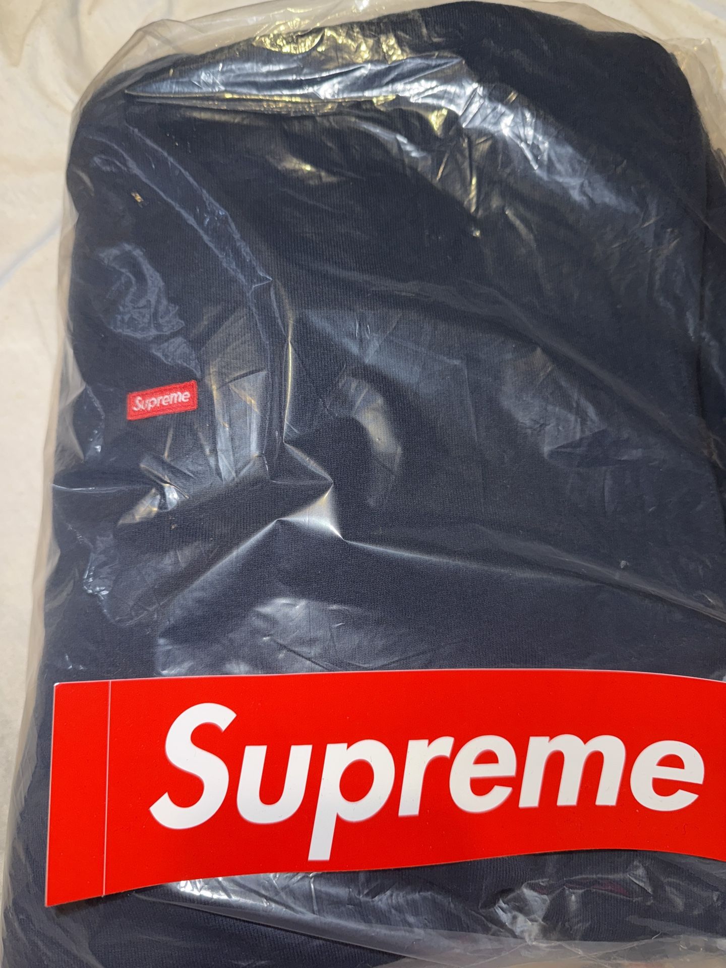 XL Supreme Navy Hoodie