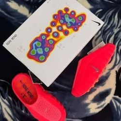 🔴🔴All Red Nike Mind 001 🔴🔴 SIZE 12 [$360 on StockX]