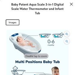 Baby Scale 3-1 Bathtub