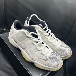Size 15 - Air Jordan 11 Retro Low Light Bone Snakeskin