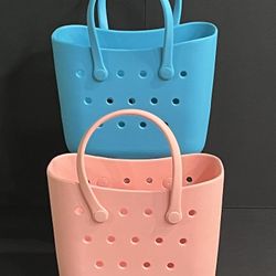 Small Bogg Style Totes with Charms