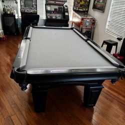 Imperial Pool Table, Beautiful Table Black Finish Offers Welcomed