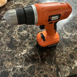 Black And decker 12V DC Drill
