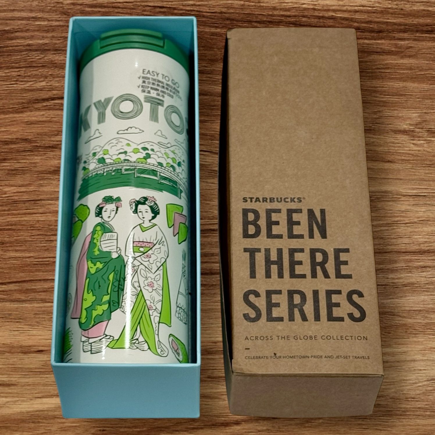 Starbucks KYOTO Japan Been There Series Stainless Tumbler 473ml limited NEW BOX