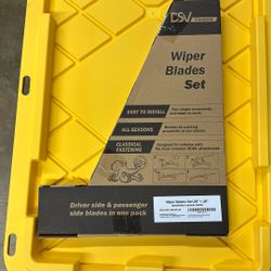 Windshield Wiper Blades, 26” and 16” 