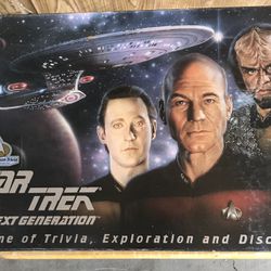 1993 Star Trek The Next Generation A Game Of Trivia Exploration