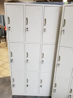 Brand New lockers with keys